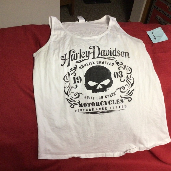 Ladies HARLEY-DAVIDSON tank top - Picture 1 of 3